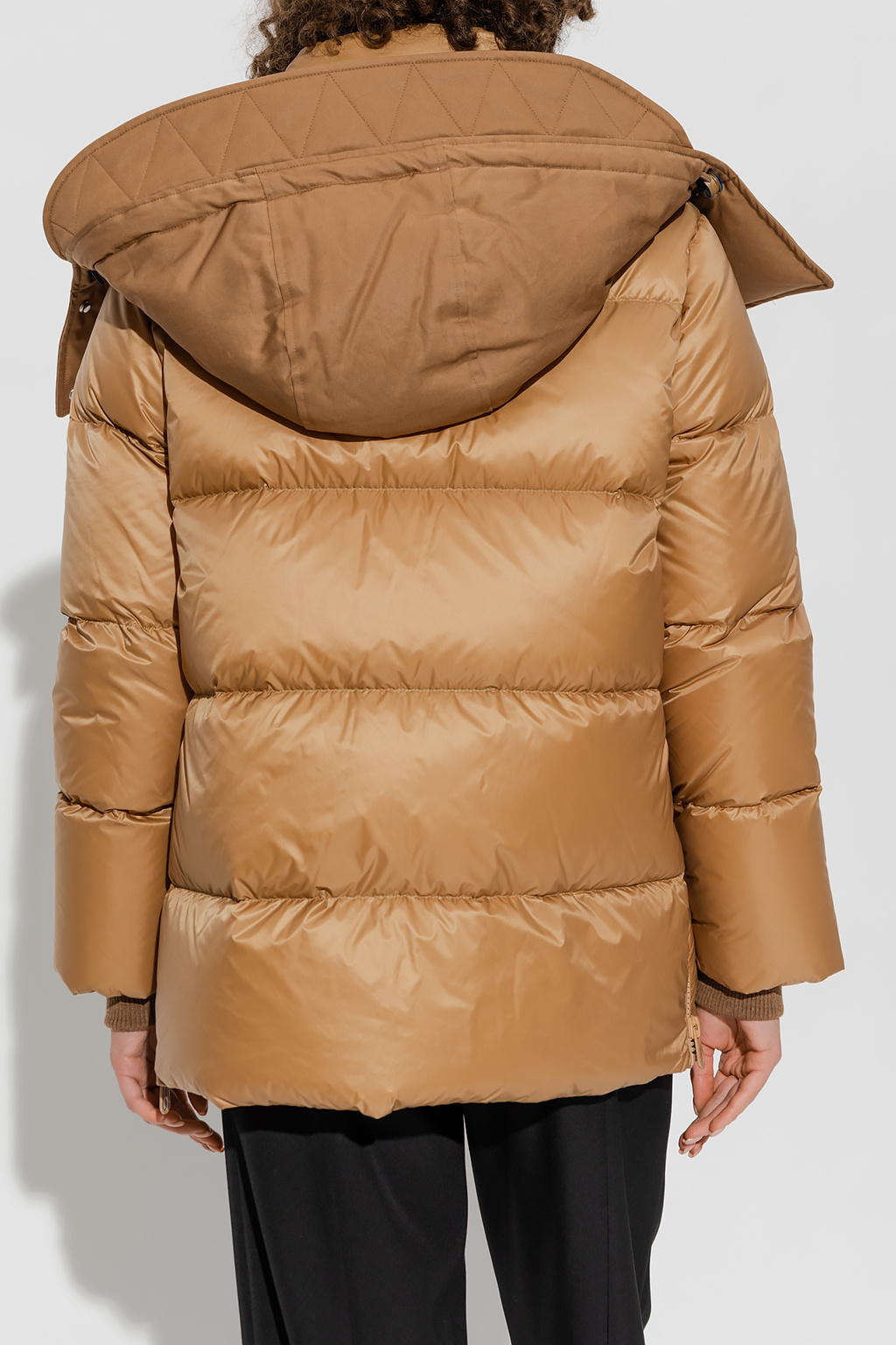 burberry monogram ‘Tansley’ down jacket