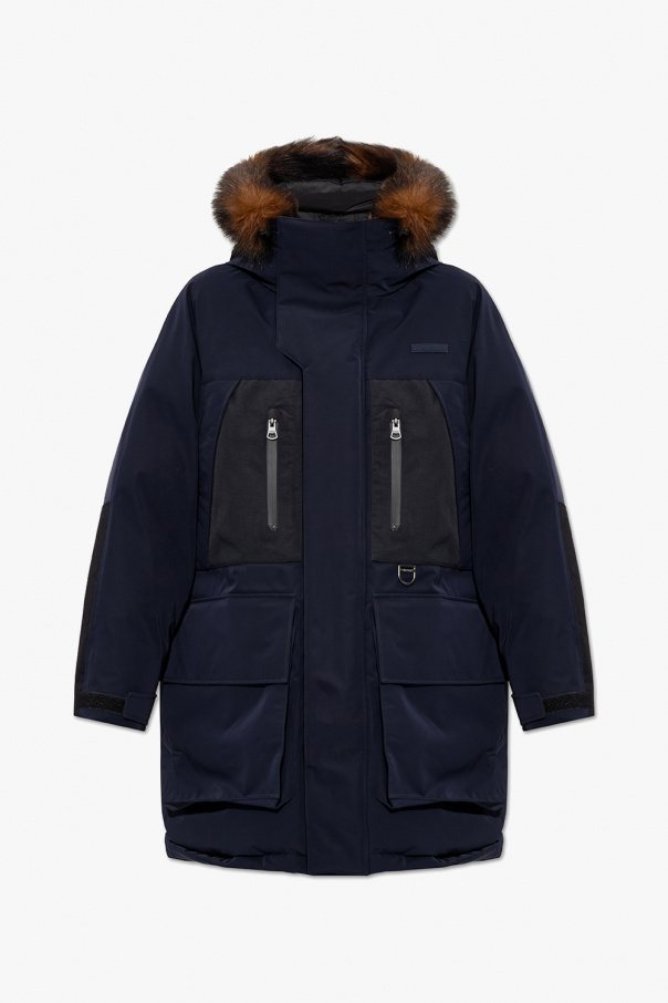 Burberry Leather ‘Kingsley’ down parka
