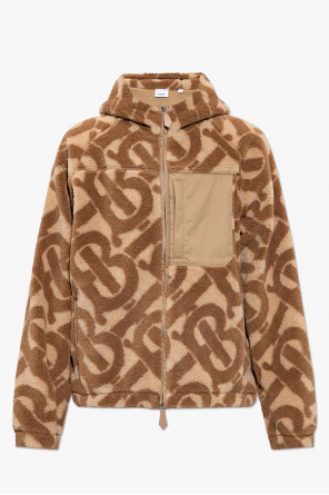 ‘dartmouth’ fleece hoodie od Burberry