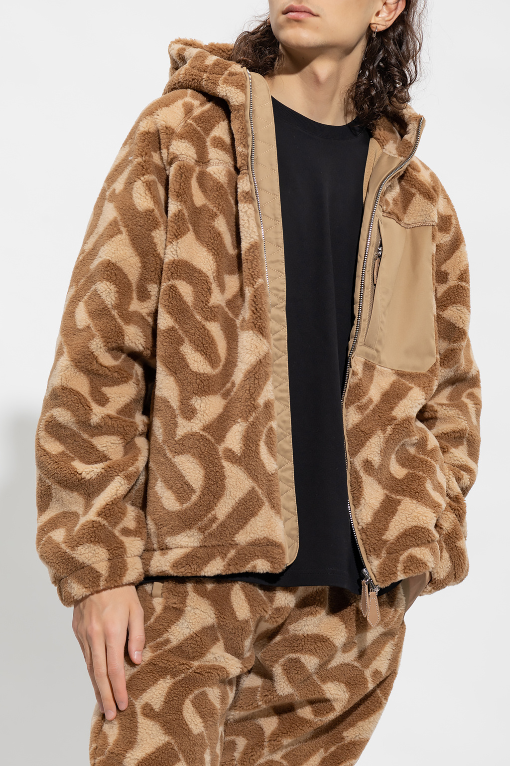 burberry Be2337 ‘Dartmouth’ fleece hoodie