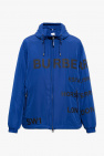 burberry cut out sleeves globe print hoodie item