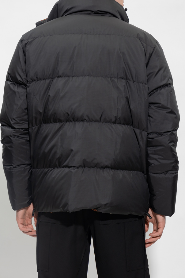 burberry black ‘Digby’ reversible down jacket