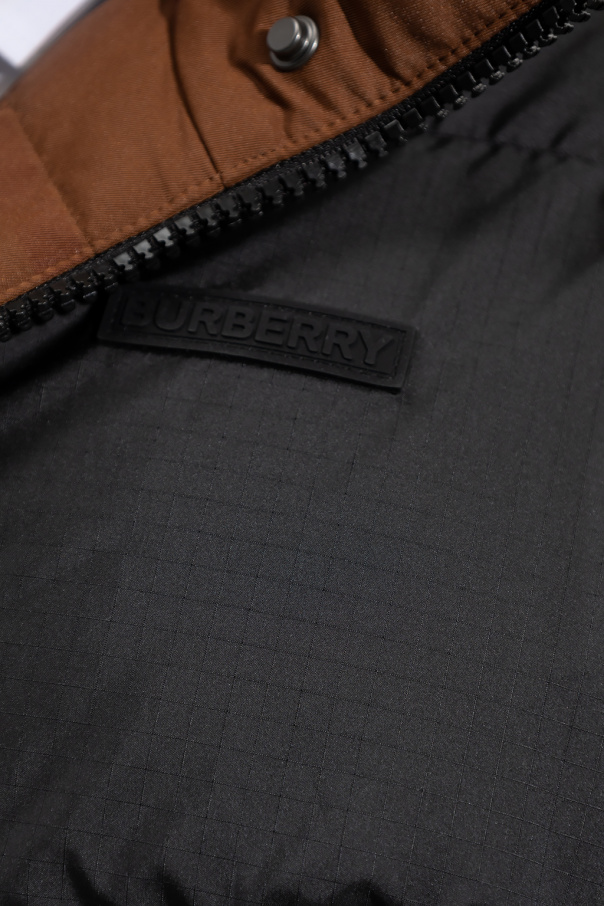 burberry black ‘Digby’ reversible down jacket