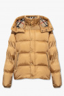 Burberry letter-graphic bomber jacket