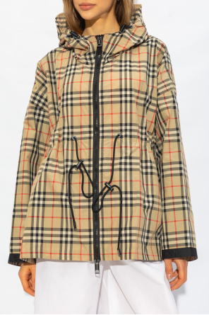 burberry nie ‘Bacton’ hooded jacket