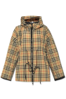 Burberry beige ‘Bacton’ hooded jacket