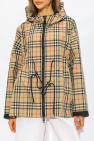 Burberry beige ‘Bacton’ hooded jacket
