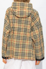 Burberry beige ‘Bacton’ hooded jacket