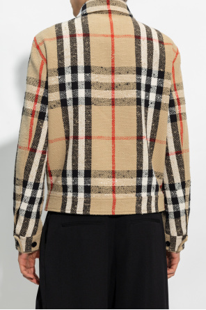 Burberry pulower ‘Crossmoor’ checked jacket