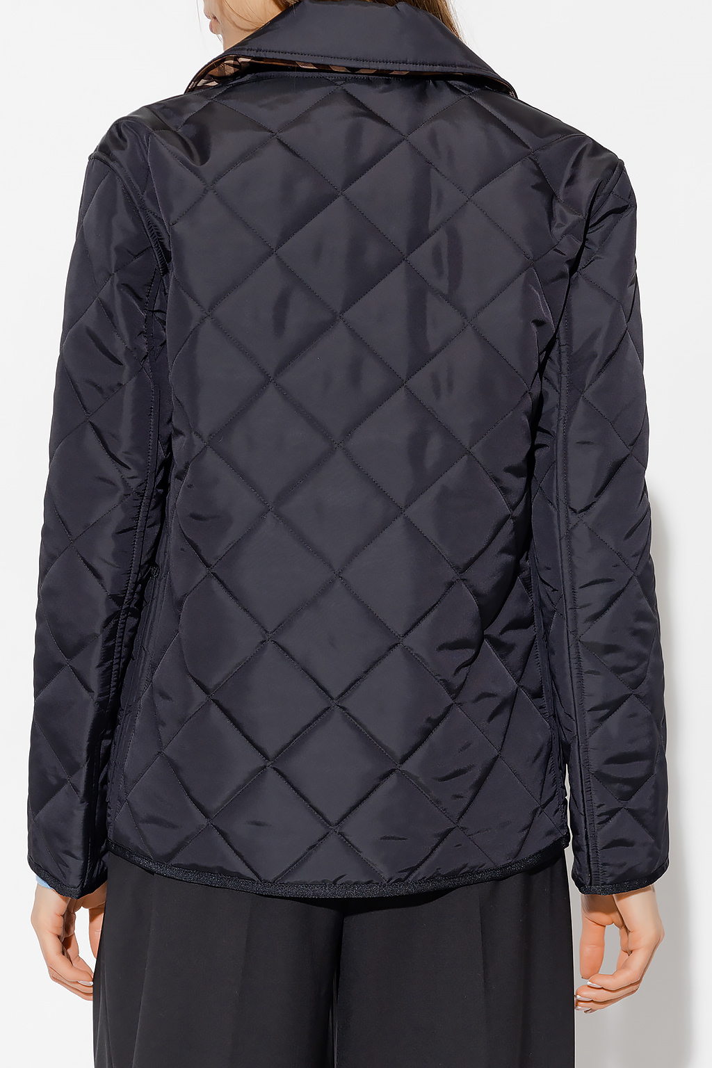 Burberry: Black Reversible Jacket