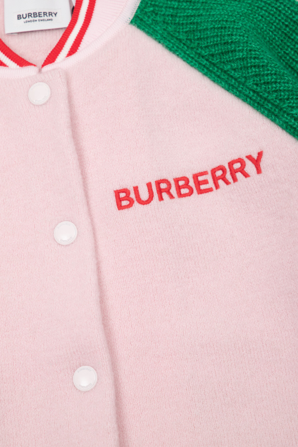 Burberry Kids Kurtka z logo