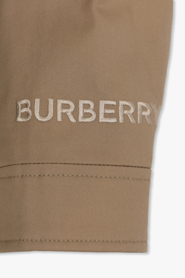 Burberry Kids Burberry short-sleeve check silk shirt