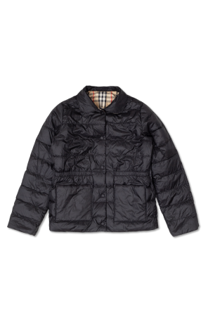 Burberry Kids ‘Oaklee’ reversible down jacket