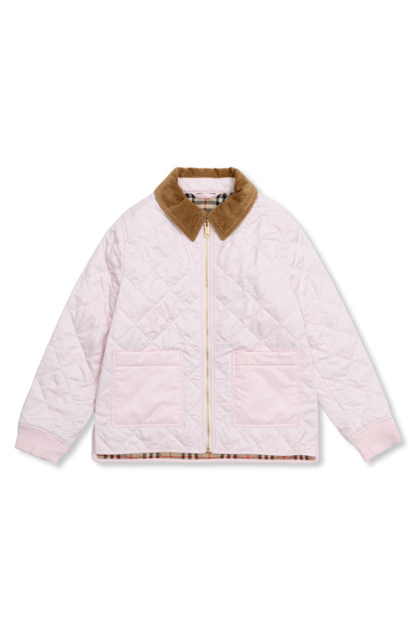 Burberry following Kids Quilted jacket