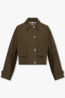 burberry blouson leather jacket item