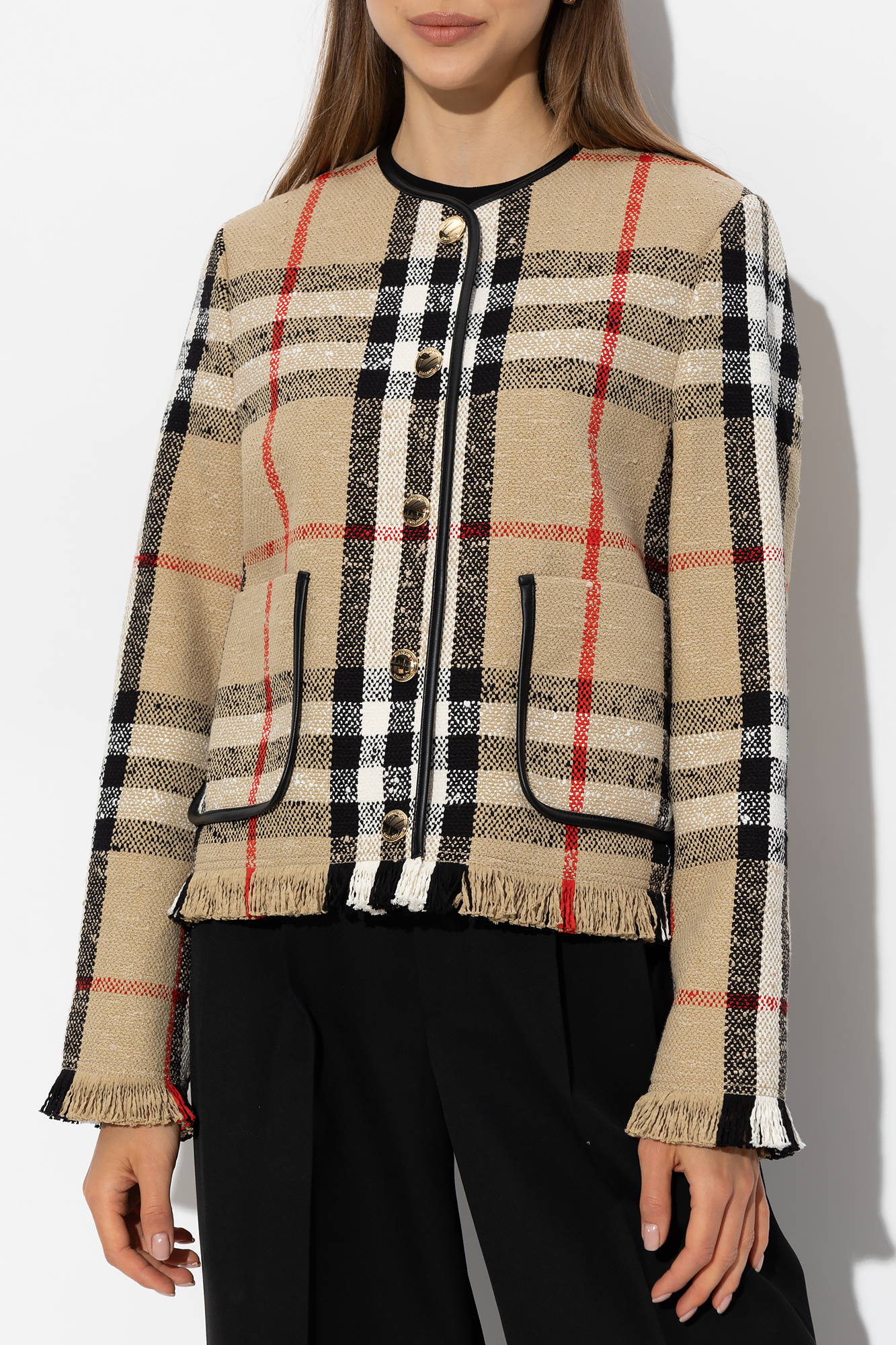 Burberry ‘Upney’ checked jacket