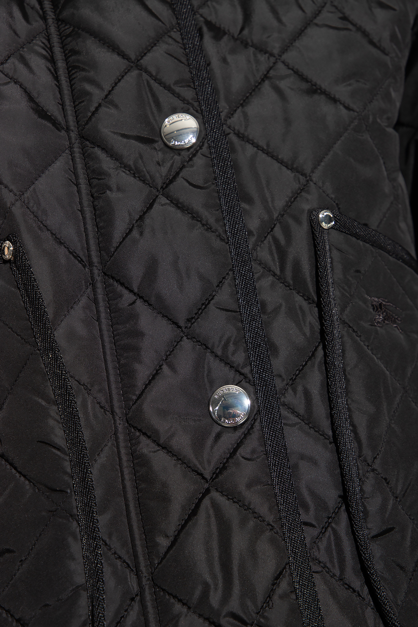 Burberry - Brit Quilted Short Jacket Black S