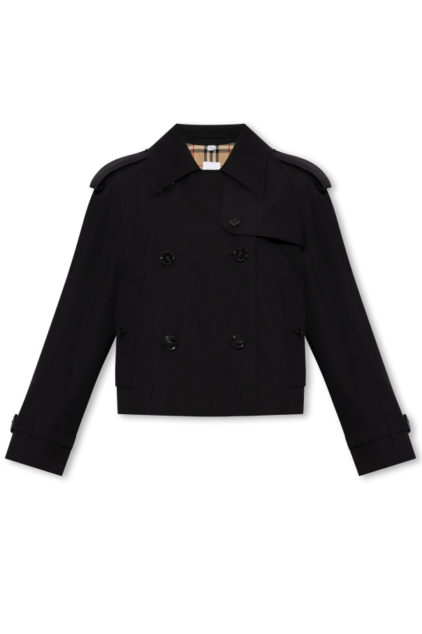 Burberry ‘Haltye’ cropped trench coat