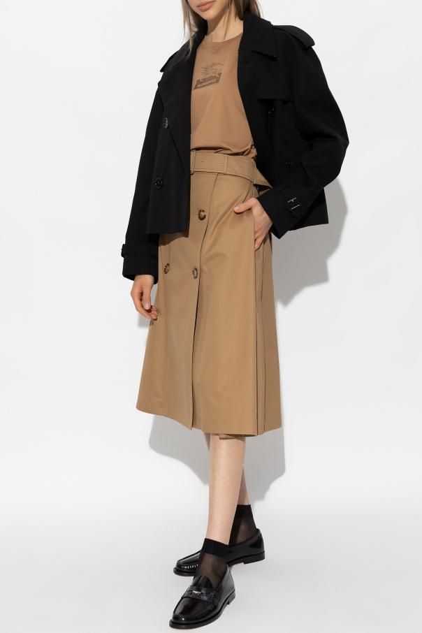 Burberry ‘Haltye’ cropped trench coat