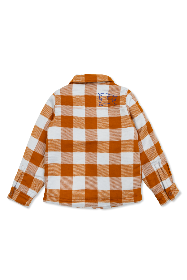 Burberry Kids Jacket with Check Pattern