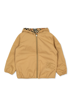 Burberry Kids Reversible hooded jacket