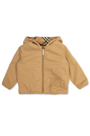 Burberry Kids Reversible Hooded Jacket