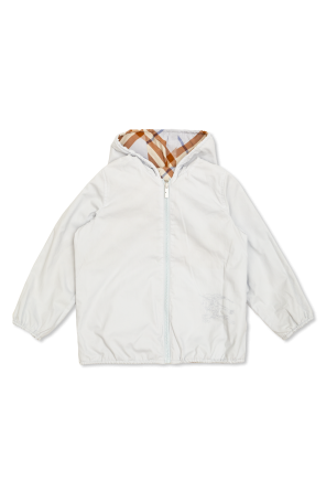 Burberry Kids Reversible jacket with hood.