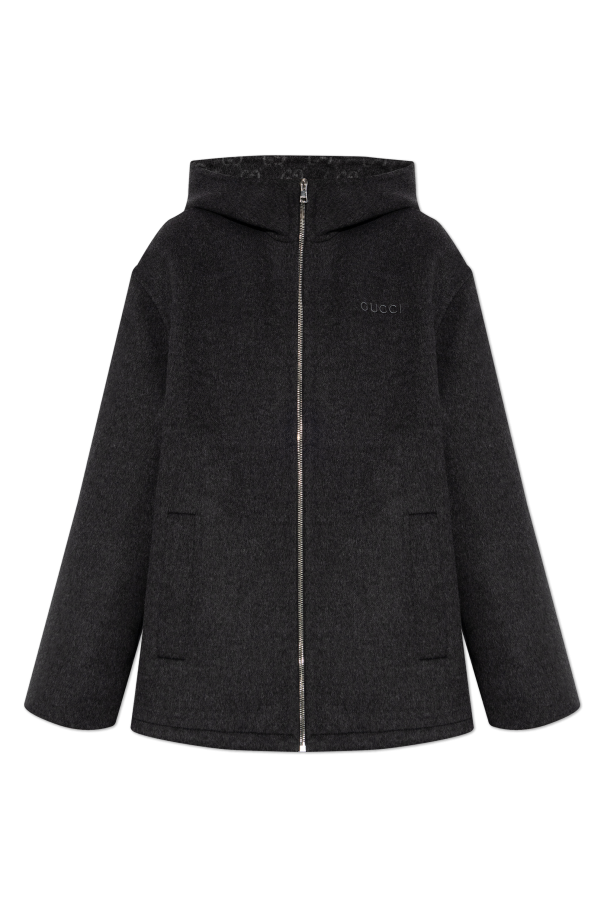 Wool jacket with hood, zdjęcie 1 Wool jacket with hood od Gucci