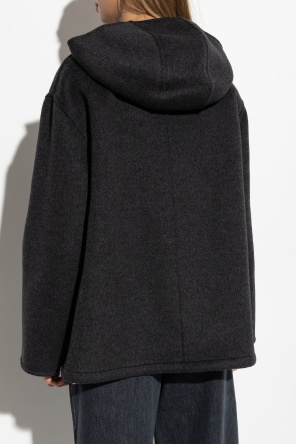 Gucci Wolljacke mit Kapuze