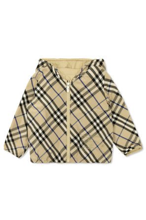 Reversible hooded jacket