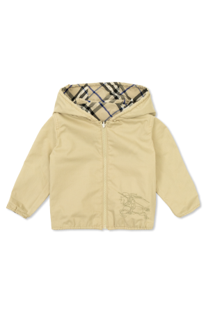 Burberry Kids Reversible hooded jacket
