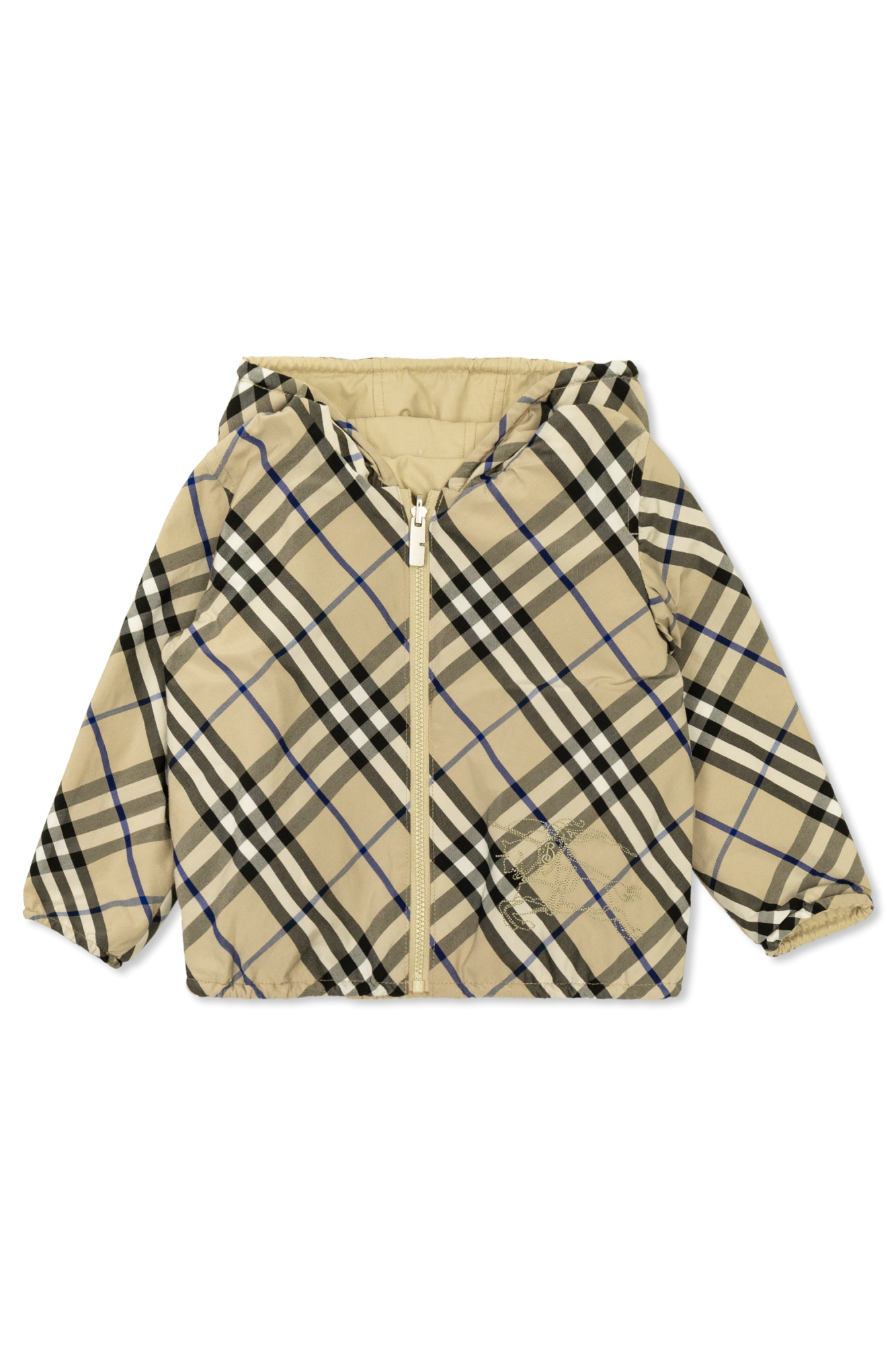 Burberry Kids Reversible hooded jacket