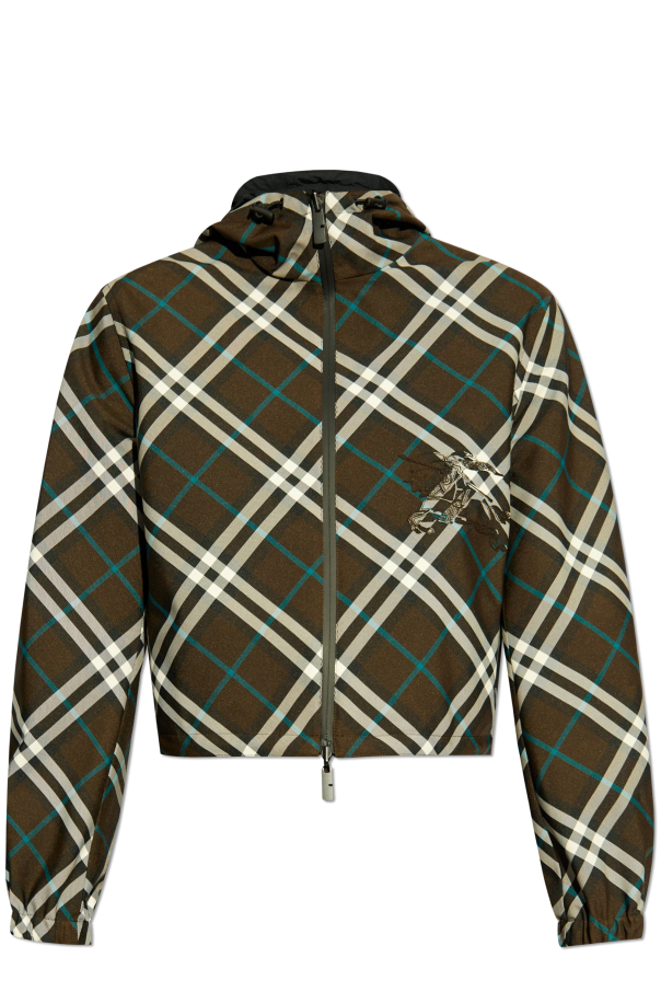 Burberry Reversible hooded jacket