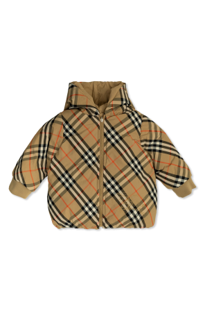 Reversible hooded jacket