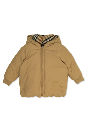 Burberry Kids Reversible hooded jacket