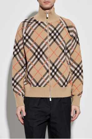 Burberry Checked Cardigan
