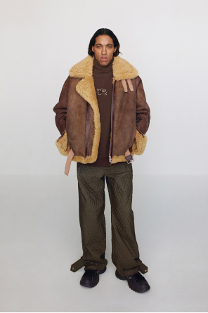 Burberry Shearling coat with pockets