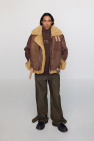 Burberry BROWN Shearling coat with pockets