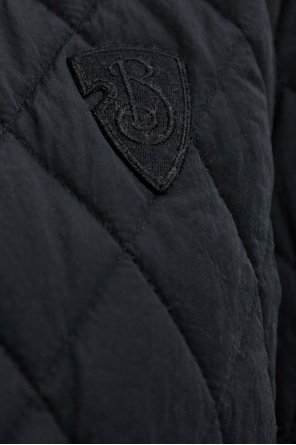 Burberry Quilted jacket with corduroy collar