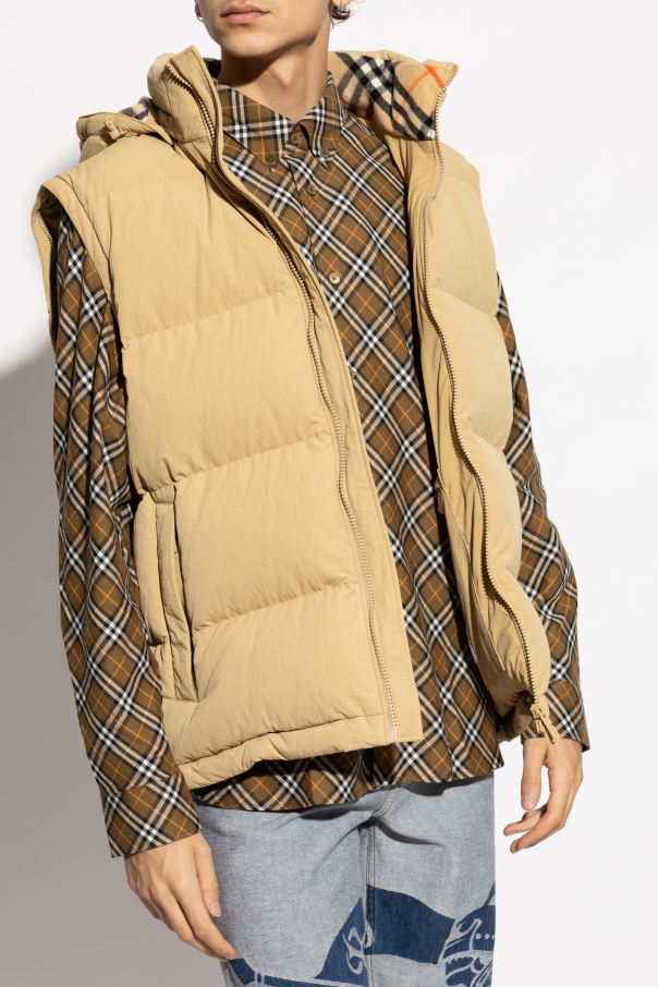 Burberry Down jacket with detachable sleeves