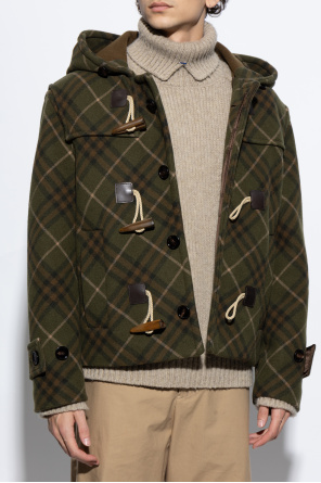 Burberry Wool jacket with hood