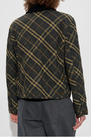 Burberry Quilted jacket with corduroy collar