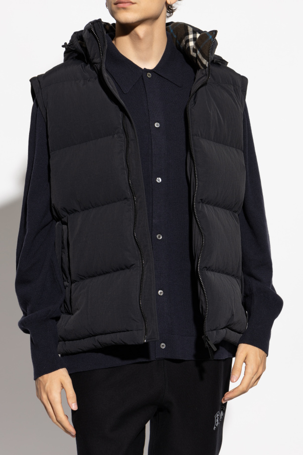 Burberry Down jacket with detachable sleeves