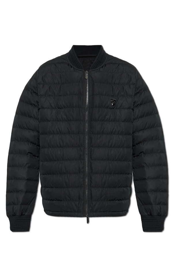 Down jacket with logo-shaped applique, zdjęcie 1 Down jacket with logo-shaped applique od Burberry