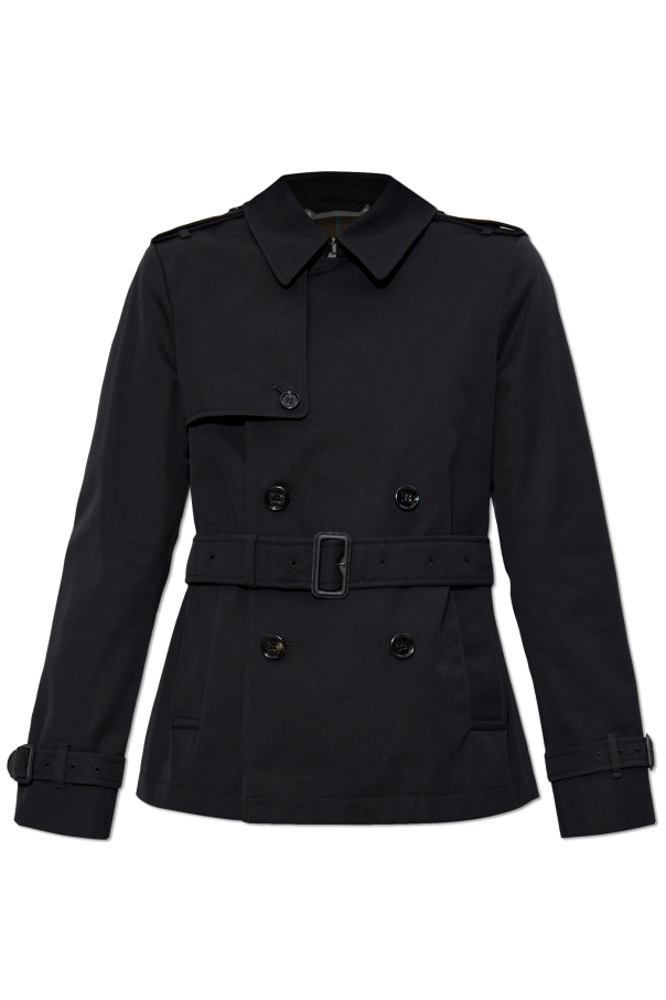 Burberry Short trench coat with belt