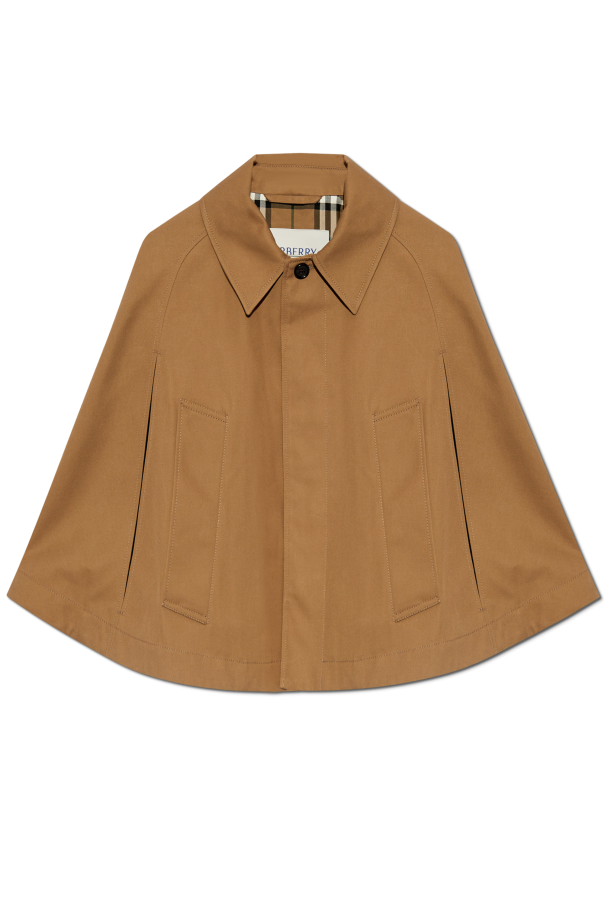 Poncho with pockets od Burberry
