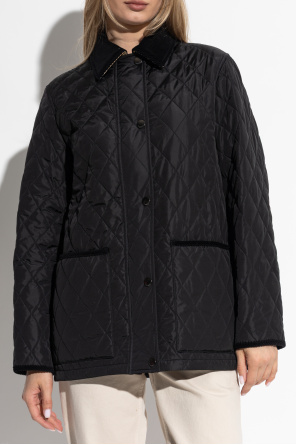 Burberry Steppjacke mit Cordkragen