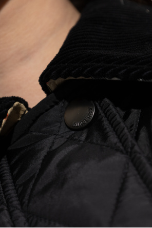 Burberry Steppjacke mit Cordkragen