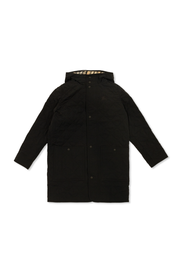 Jacket with hood od Burberry Kids