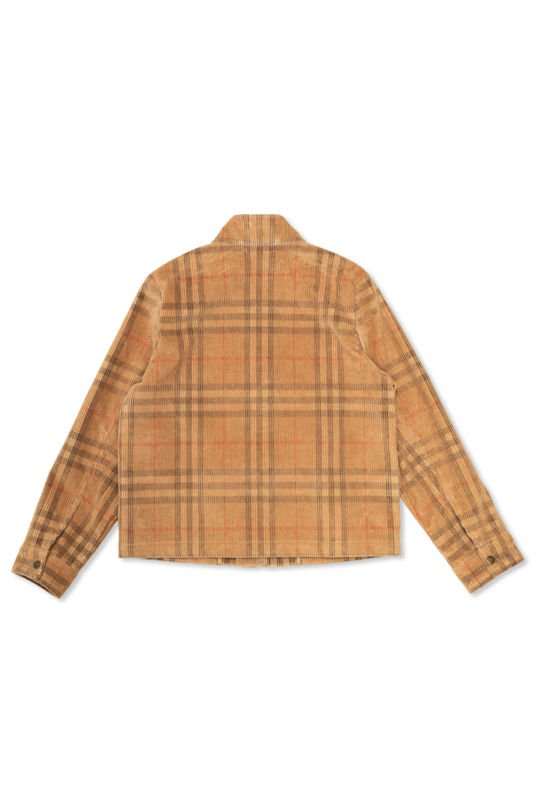 Burberry Kids Gestreifte Jacke